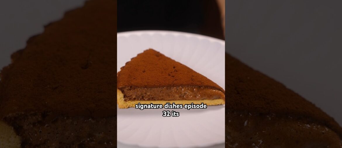 A 10 year chocolate tart #signaturedish