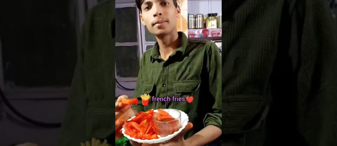 home french fries bhai ne banaa Diya#minivlog #food #recipe #french#🍟❣️