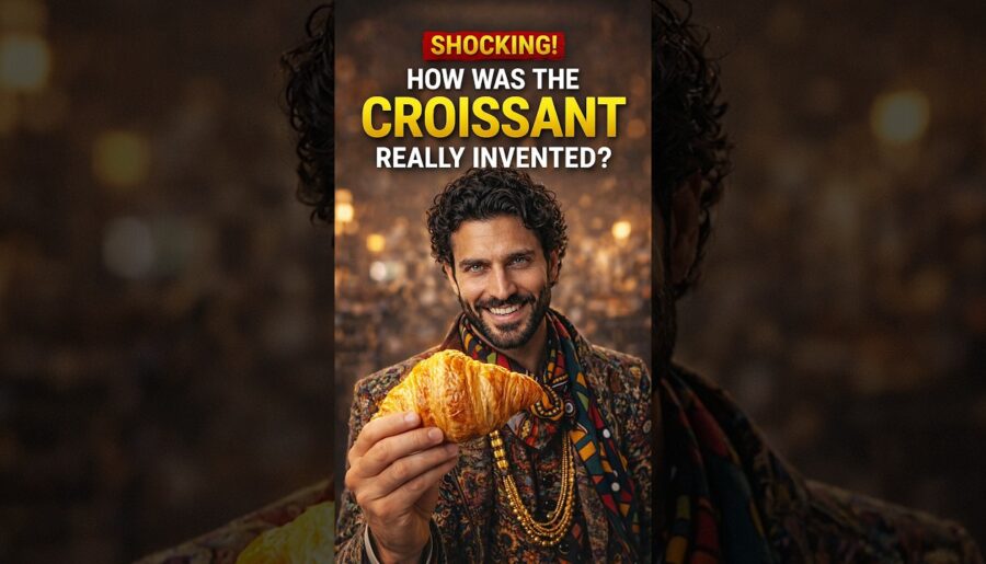 SHOCKING! How Was The Croissant REALLY Invented?The Food Origin #food #trending #croissant #shorts