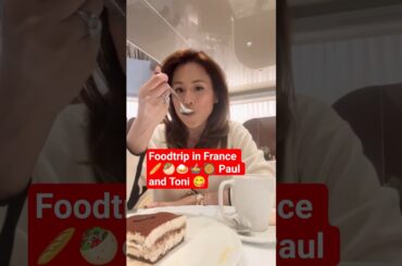 Foodtrip in france #tonigonzaga #food #foodvlog #frenchfood #french #celebrities