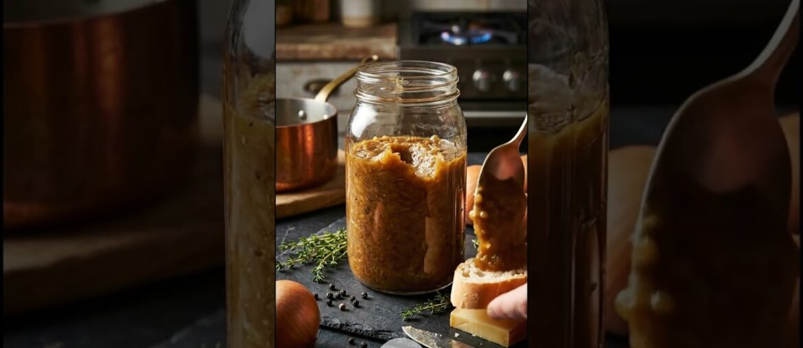 Easy French Onion Soup Jar: Quick Meal Prep for Busy Families