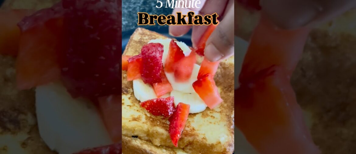 5 Minute French Toast | Easy Breakfast Recipe #shorts #trending 5 Minute French Toast | Easy Breakfast Recipe #shorts #trending