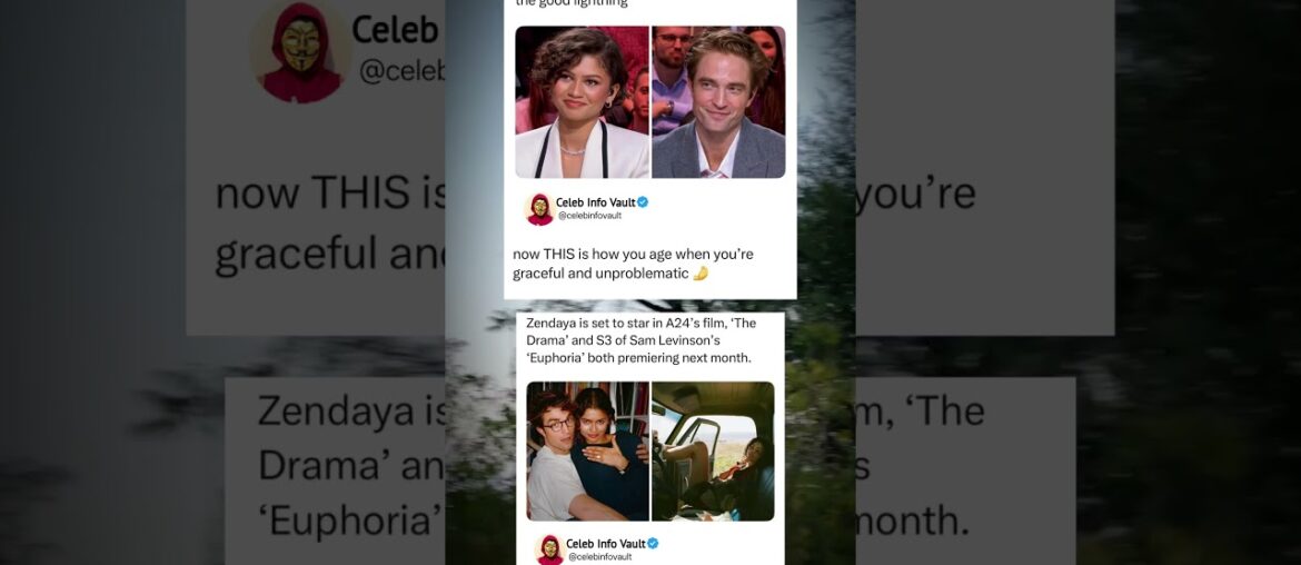 Zendaya & Robert Pattinson Aging Like Fine Wine on French TV 😍