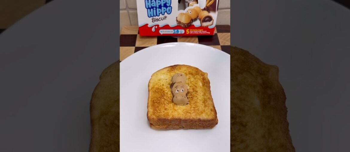 Happy hippo French toast 🤤