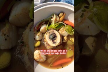 ⛷️French cuisine in the Alps | La Fruitiere - Les Arcs 1800 #frenchcuisine #lesarcs