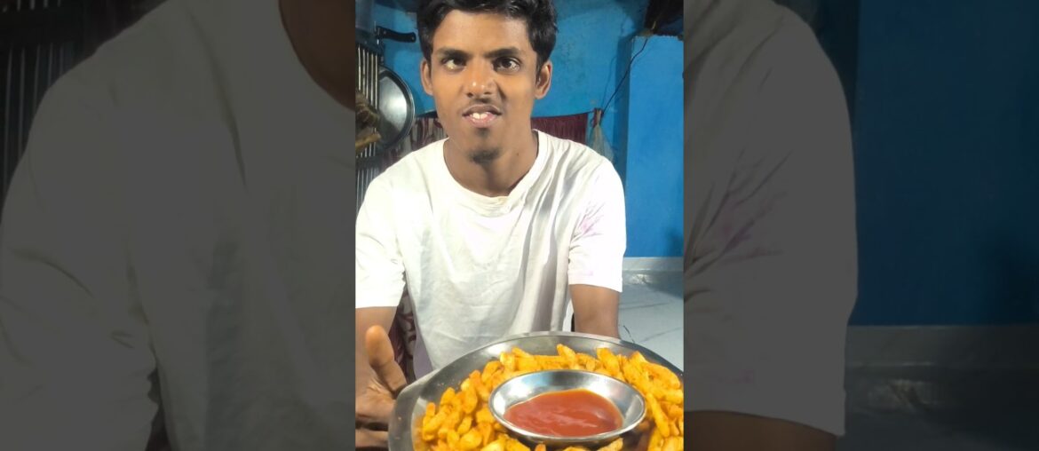 french fries recipe 🍟😋#vlogs-155 #minivlog #trending #cooking #food #recipe #shorts