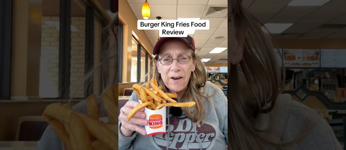 Burger King French Fries Food Review #burgerking #frenchfries #fastfoodreview