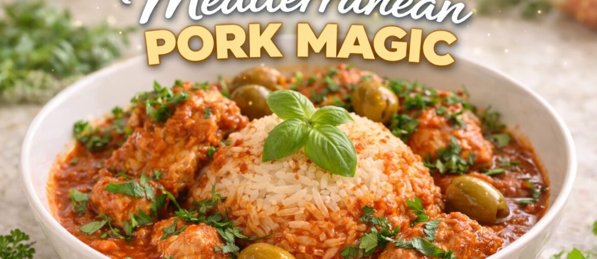 Mediterranean French Pork Stew 🇨🇵 Authentic Provençal Recipe