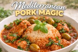 Mediterranean French Pork Stew 🇨🇵 Authentic Provençal Recipe