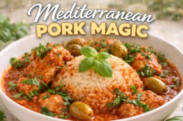 Mediterranean French Pork Stew 🇨🇵 Authentic Provençal Recipe