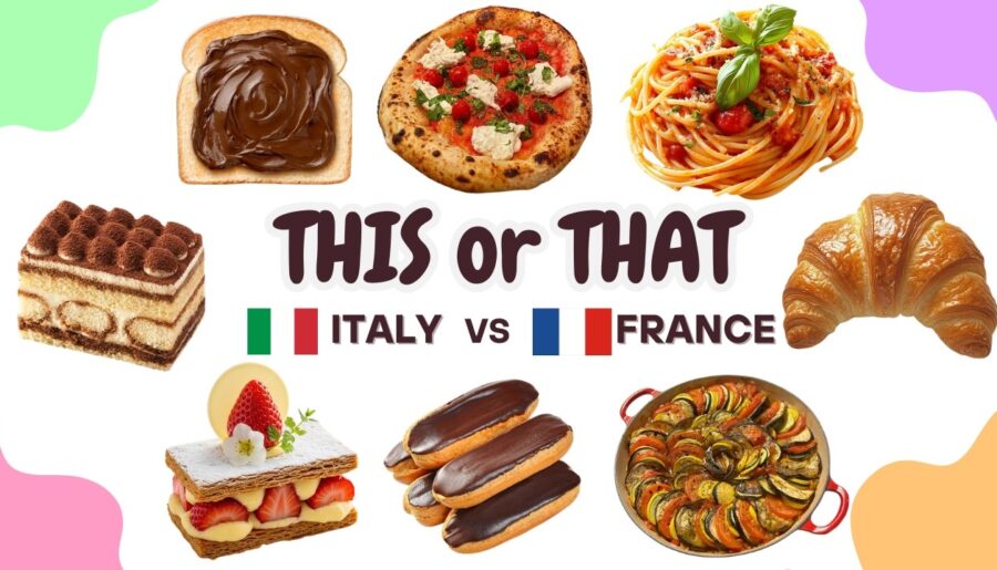 Italy vs France: Ultimate Food Battle 🍝🥐😋 | This or That