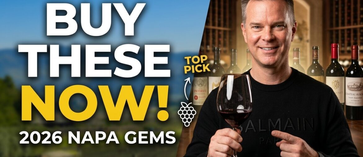 Napa Valley Wines I'm Buying Now! (2026)
