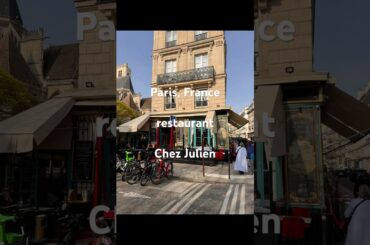 Chez Julien restaurant in Paris, France in Le Marais