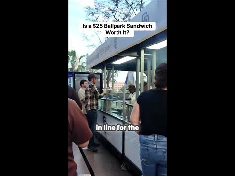 Is a $25 Ballpark Sandwich Worth It? 🥪🔥