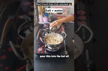 Best potato french fries hack @RadhikaMaroo #shorts #shortsfeed #hack #frenchfries