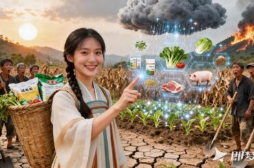 Reborn ancient widow & streamer activates a gourmet system,conquers the village with instant noodles