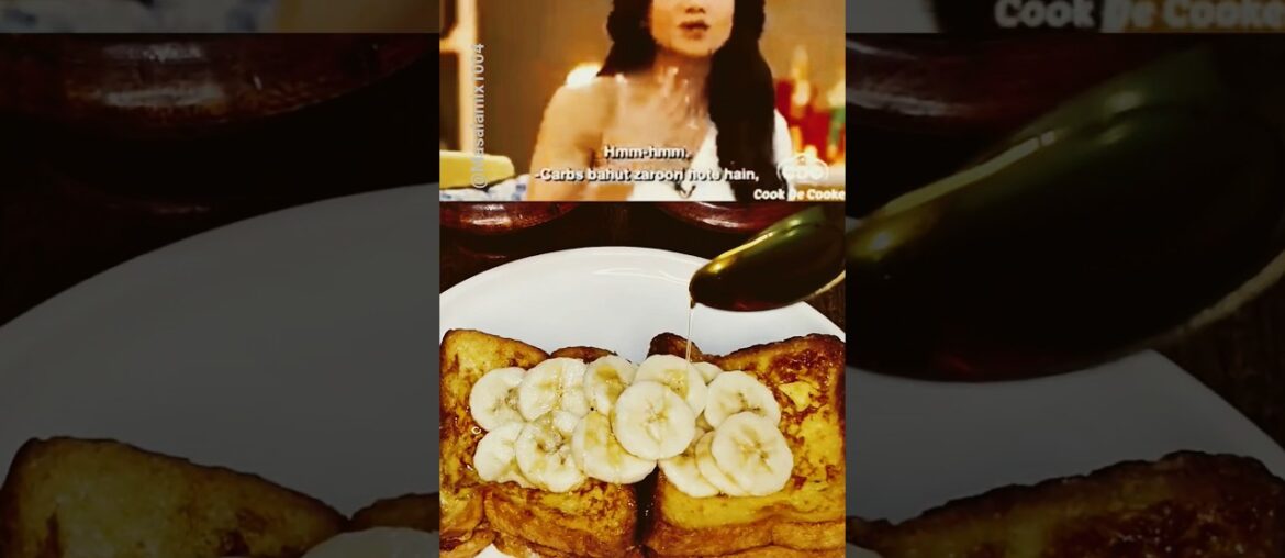 Shilpa Shetty's French Toast | Breakfast idea | #recipe #shortsfeed #viralvideo