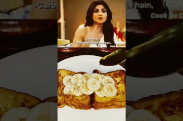 Shilpa Shetty's French Toast | Breakfast idea | #recipe #shortsfeed #viralvideo