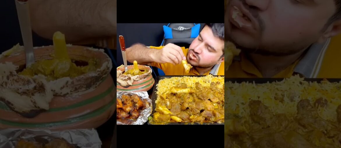 ASMR EATING SPICY 🔥🥵 MUTTON #mukbang #eatingvideos #youtubeshorts #eatingshow