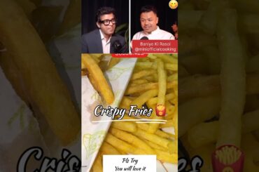 Crispy French Fries Recipe @Chefmichaeel #food #ytshorts  #cooking #foodforfoodies #recipe