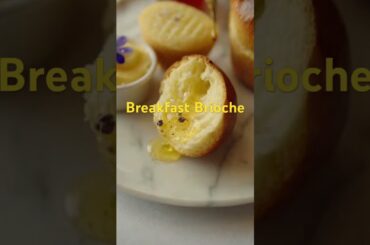 Fancy Brioche Breakfast Recipe | Fluffy French Brioche with Gourmet Toppings