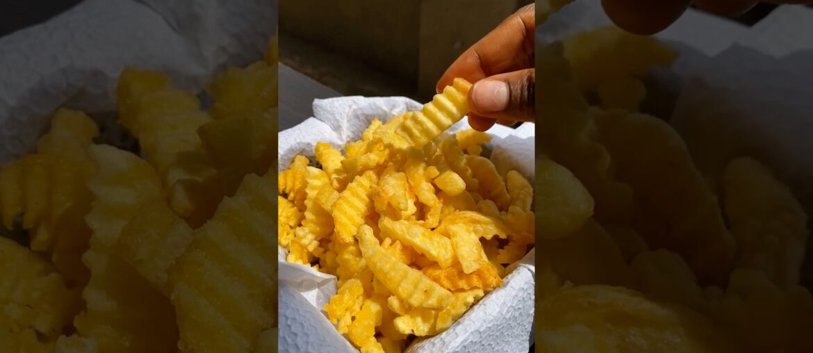 The crunchiest French fries you can make at home #friesrecipe  #fries  #recipe