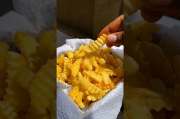The crunchiest French fries you can make at home #friesrecipe  #fries  #recipe