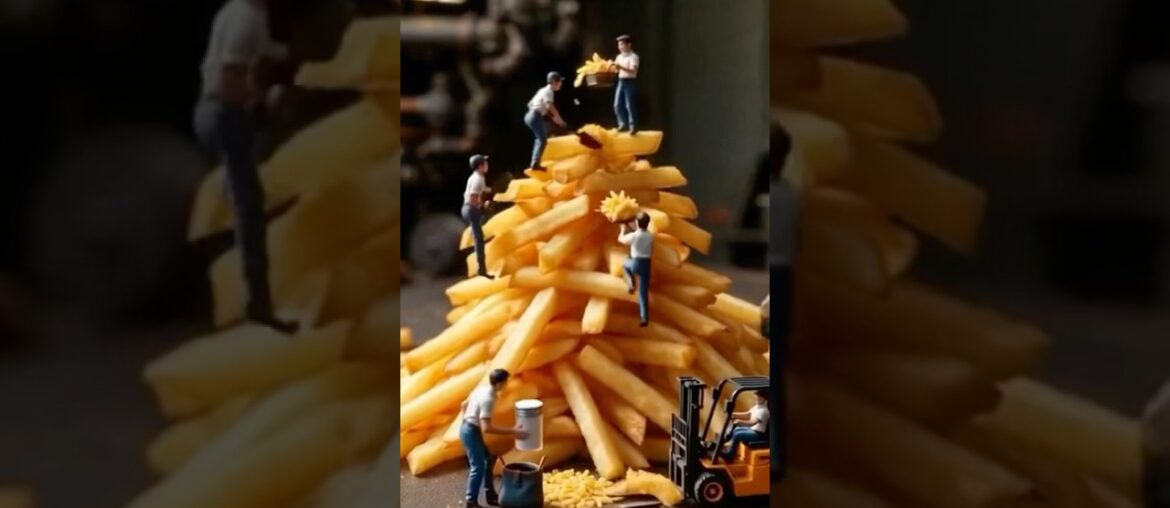 Gourmet fries, made by tiny guys
