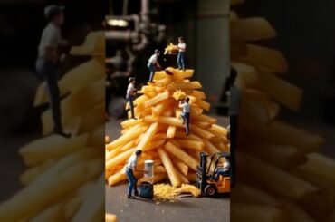 Gourmet fries, made by tiny guys