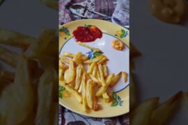 homemade french fries | crispy french fries|french fries recipe #pottato #yummy #crispy