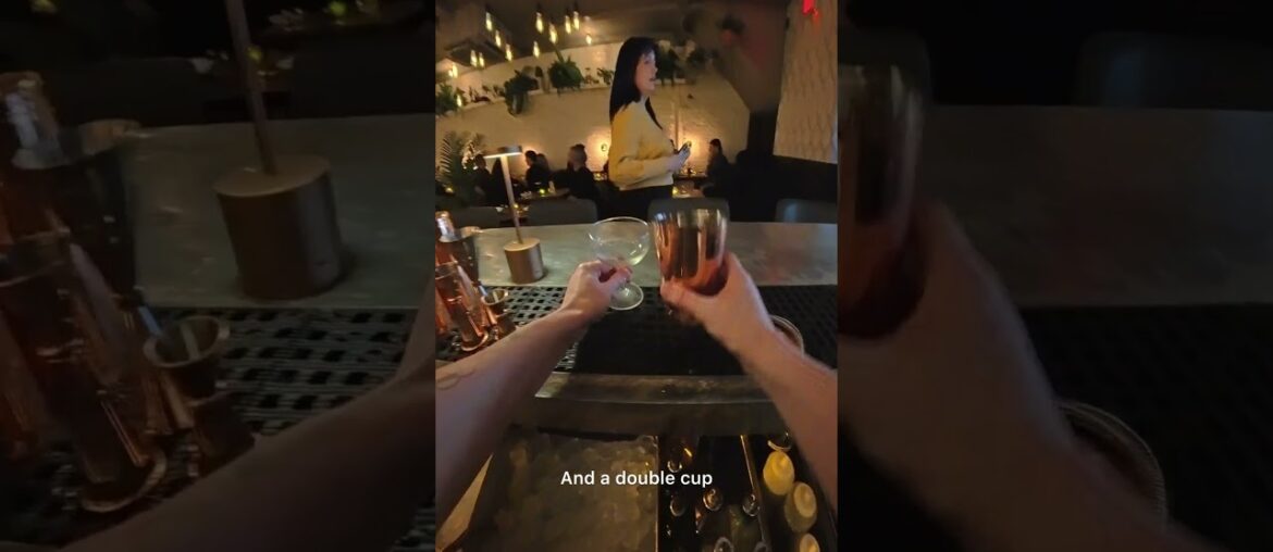 How to make French 75 | POV bartending school |