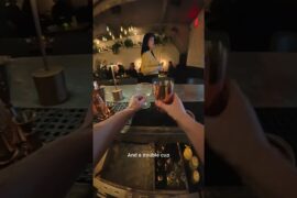 How to make French 75 | POV bartending school |