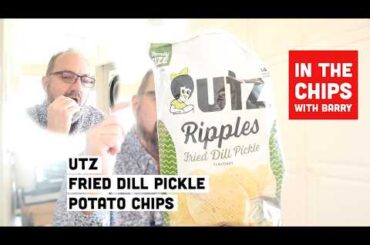 🇺🇸 Utz Fried Dill Pickle Potato Chips on In The Chips with Barry