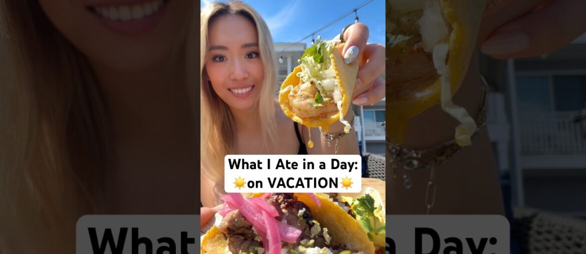 What I ate on VACATION ☀️💫🤤 in Pismo Beach #foodie #whatieatinaday #losangeles