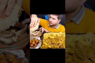 ASMR EATING SPICY 🔥 🥵 MUTTON CURRY #mukbang #mukbanghorfun #youtubeshorts #eatingvideos #ytshorts