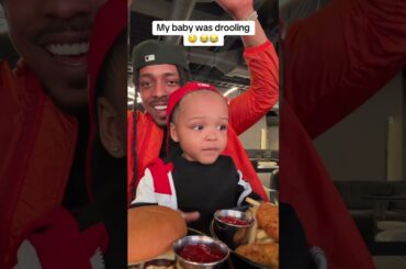 He made this food look too too good 🤤  #foodie #fatherson  #eating #fyp