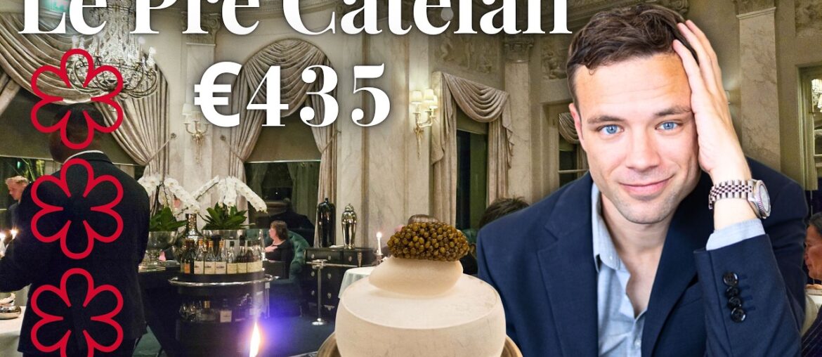 Eating at Le Pré Catelan a LUXURIOUS 3 Michelin Starred €435 Tasting Menu in Paris