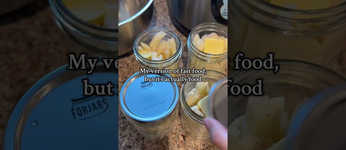 Canning homemade fast food French fries potatoes Canning homemade fast food French fries potatoes