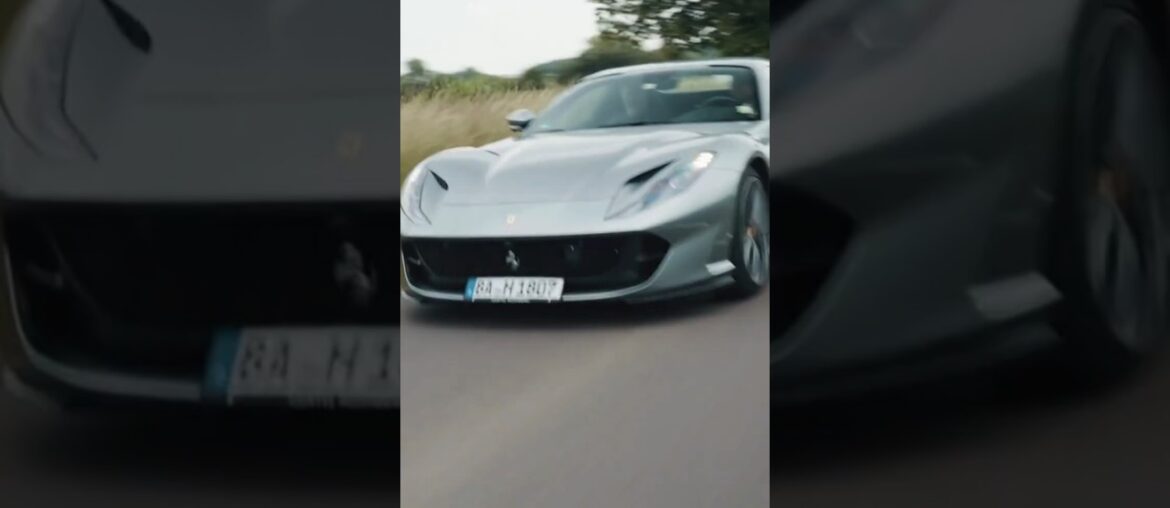 What happens when you drive a Ferrari through Champagne country...