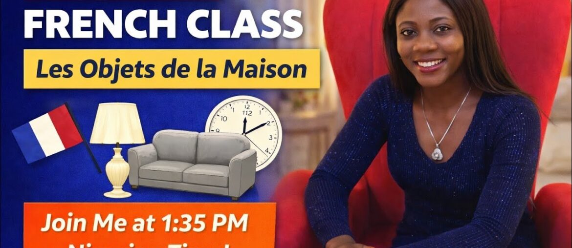 @GenyFrench is liveLearn Dining Room Objects in French 🍽️la salle à manger #youtubevideos#learning