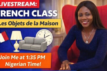 @GenyFrench is liveLearn Dining Room Objects in French 🍽️la salle à manger #youtubevideos#learning