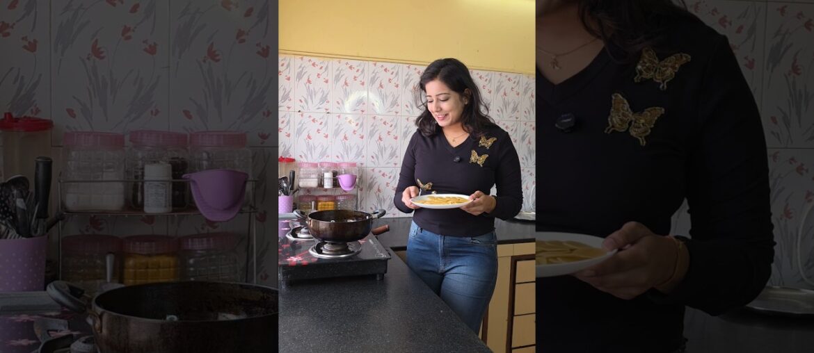 "New trick to fry pani puri papads." 🤩🤪😲 #relatable #trending #shorts