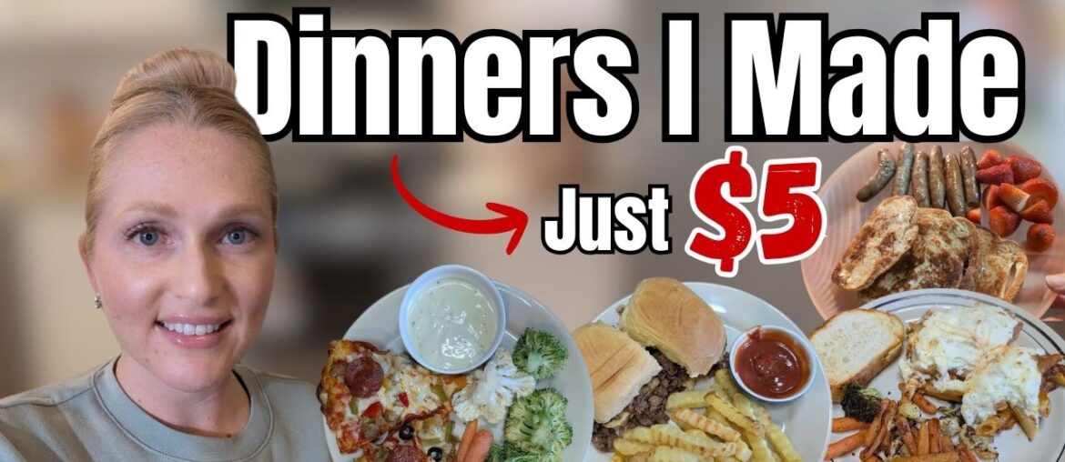 $5.00 Dinners | What’s For Dinner? | Dinners I Made This Week $5.00 Dinners | What's For Dinner? | Dinners I Made This Week