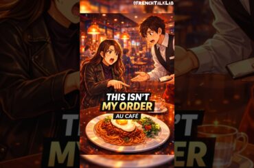 This French Phrase Could Save You at a Restaurant ⚠️ #learnfrench #frenchtips #shorts