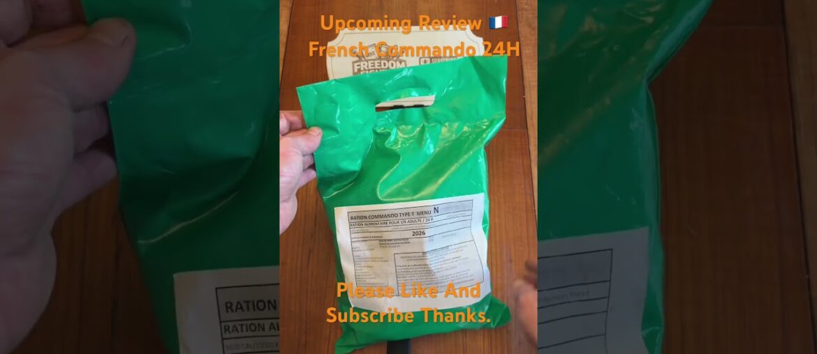 French 24-Hour Commando Ration Review Does It Live Up To The Gourmet Standards Of French Rations?