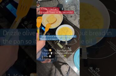 Kinda Low-Carb French Toast recipe in 30 seconds.