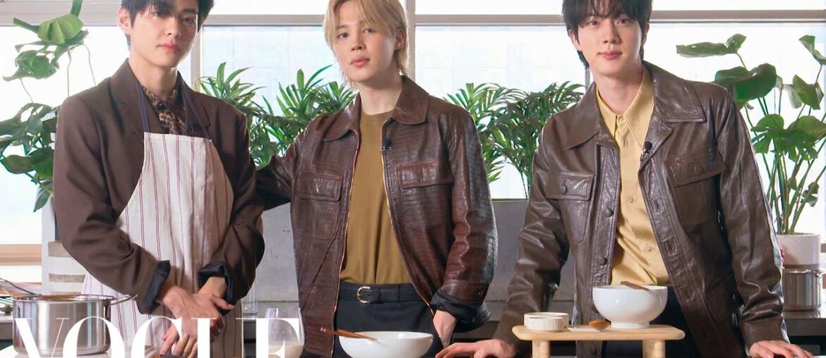 BTS (방탄소년단) Cook Dinner Together | Now Serving | Vogue