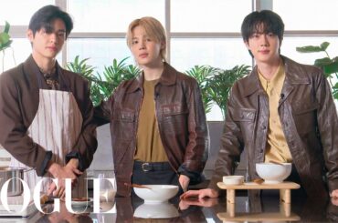 BTS (방탄소년단) Cook Dinner Together | Now Serving | Vogue
