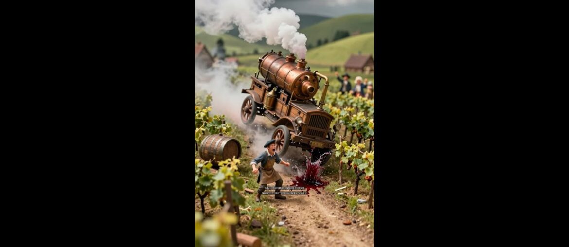 Wine-powered car? France’s wild 1860s fail #shorts #france #history #inventionfails #weirdhistory