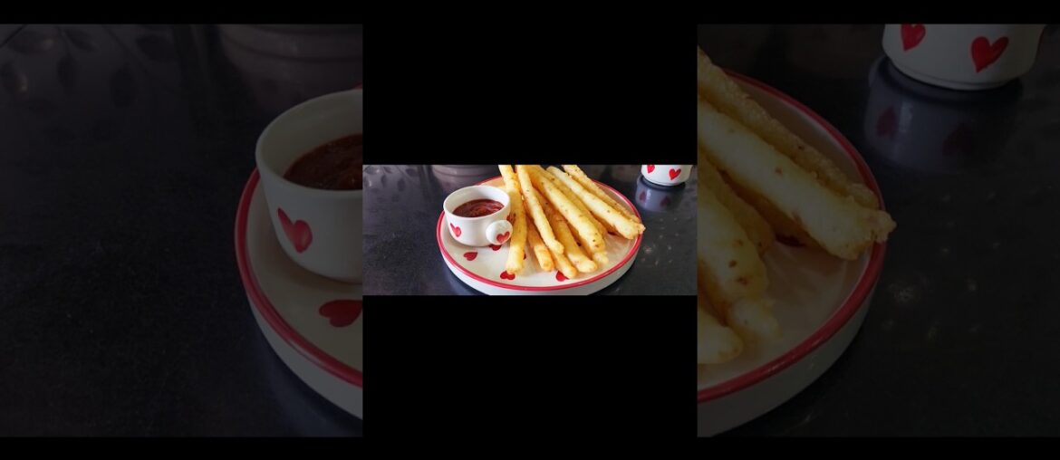 Japanese long fries (long potato)#Street food #food #foodie #breakfast #frenchfries